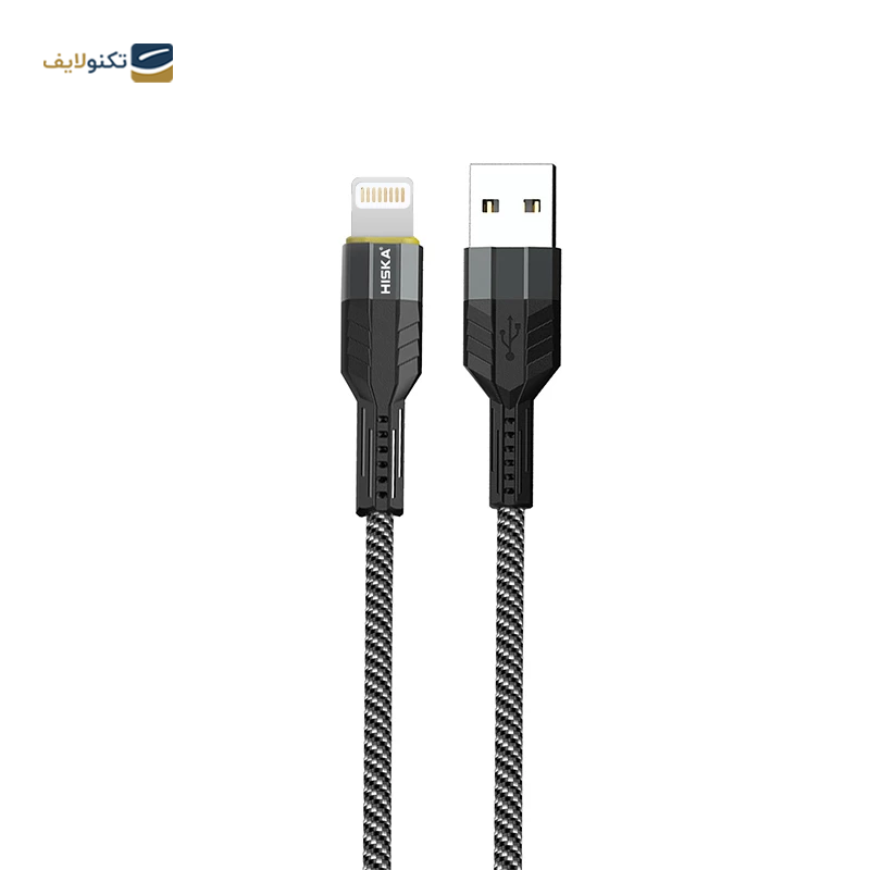 کابل لایتنینگ هیسکا مدل LX-305i طول 2 متر - Hiska LX-305i Lightning to USB cable 2m