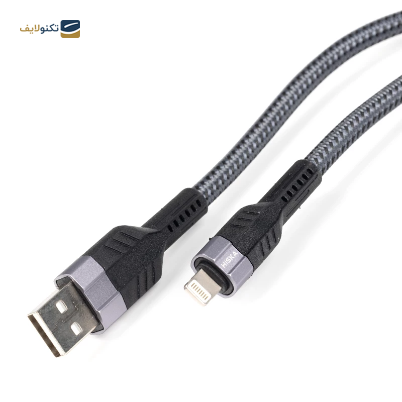 کابل لایتنینگ هیسکا مدل LX-305i طول 2 متر - Hiska LX-305i Lightning to USB cable 2m