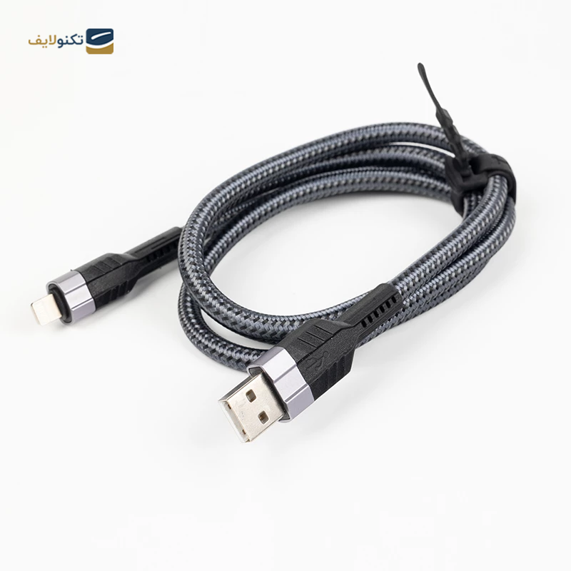 کابل لایتنینگ هیسکا مدل LX-305i طول 2 متر - Hiska LX-305i Lightning to USB cable 2m