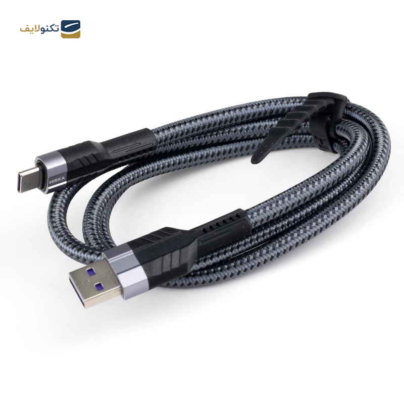 کابل تایپ سی هیسکا مدل LX-305C طول 2 متر - Hiska LX-305C USB-C to USB cable 2m