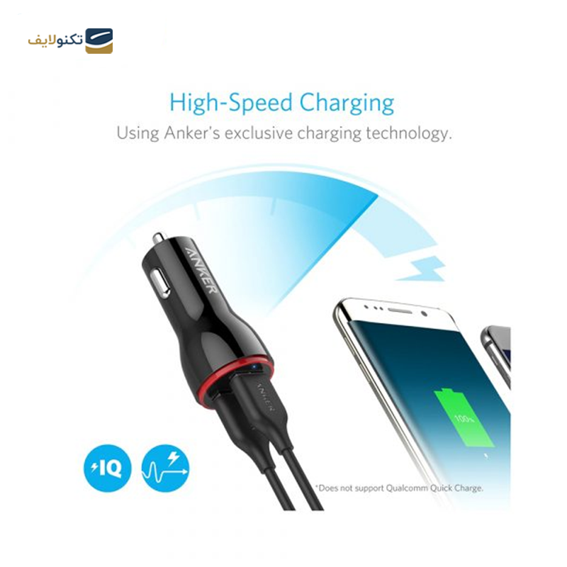 شارژر فندکی انکر مدل A2310 توان 24 وات - Anker 24W Charger A2310