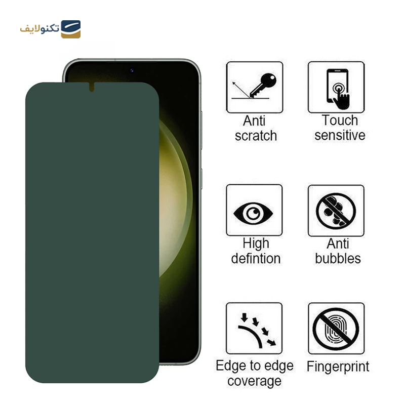 محافظ صفحه نمایش گوشی سامسونگ Galaxy S22 -Galaxy S23 بوف مدل Full Body - Buff Full Body Screen Protector for Samsung Galaxy S22 - Galaxy S23
