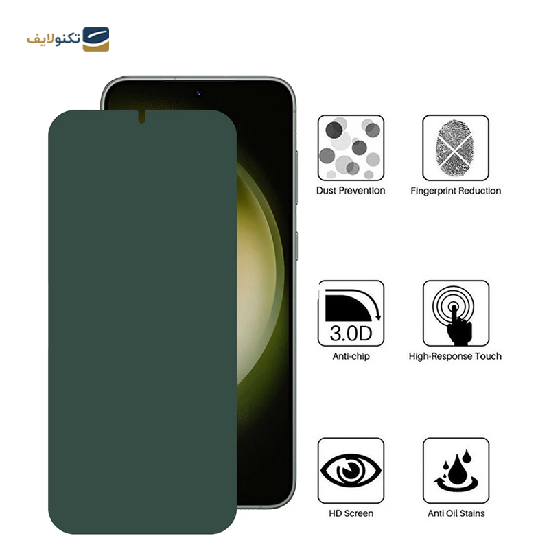 محافظ صفحه نمایش گوشی سامسونگ Galaxy S22 -Galaxy S23 بوف مدل Full Body - Buff Full Body Screen Protector for Samsung Galaxy S22 - Galaxy S23