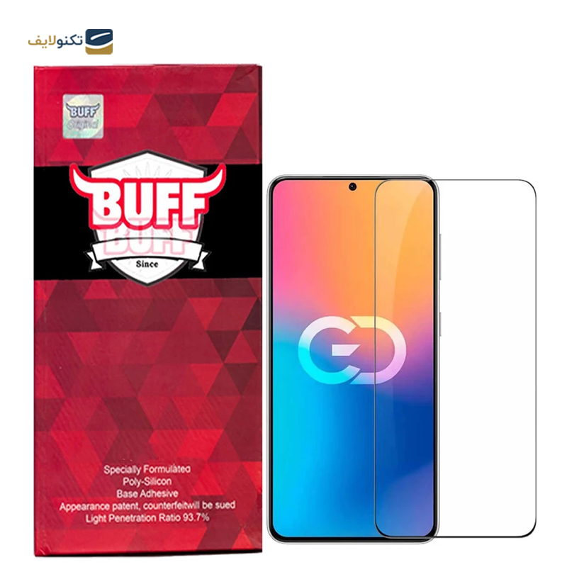 گلس گوشی هوآوی P50 - P50E بوف مدل 5D - Buff Huawei P50-P50E 5D Screen Protector