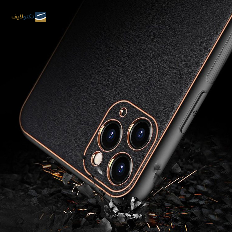 قاب گوشی اپل iPhone 12 Pro اپیکوی مدل Leather Case - Epicoy Leather Case Cover For Apple iPhone 12 Pro