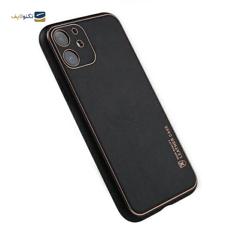 قاب گوشی اپل iPhone 12 اپیکوی مدل Leather Case - Epicoy Leather Case Cover For Apple iPhone 12