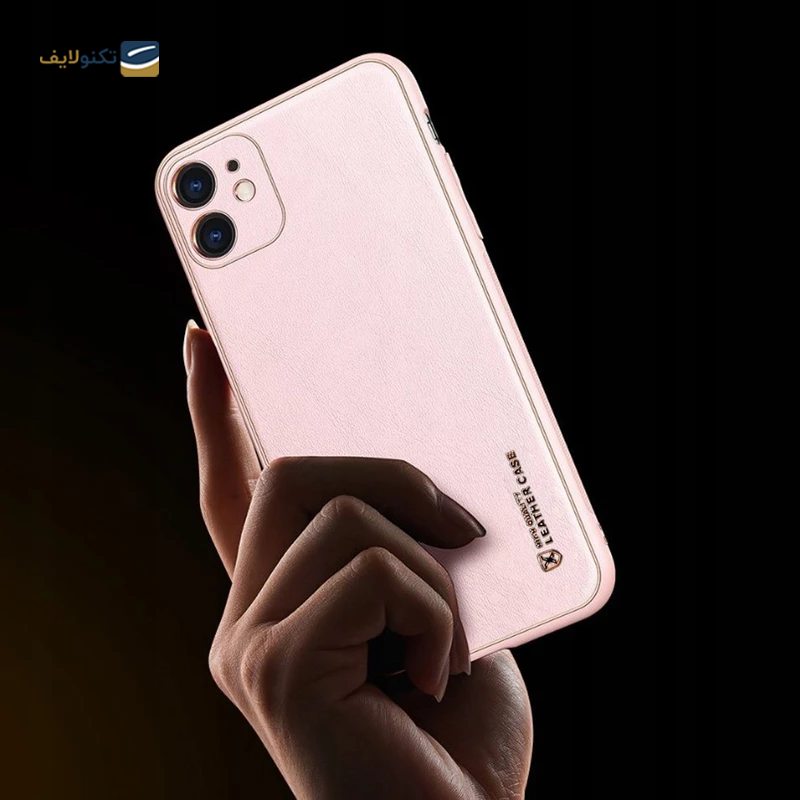 قاب گوشی اپل iPhone 12 اپیکوی مدل Leather Case - Epicoy Leather Case Cover For Apple iPhone 12