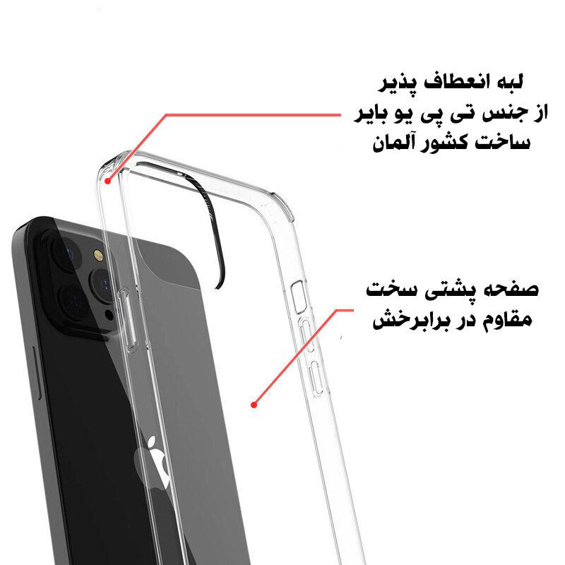 گلس گوشی اپل iPhone 14 Plus / 13 Pro Max بوف مدل Crystal Double - Buff Crystal Double iPhone 14 Plus / 13 Pro Max Screen Protector