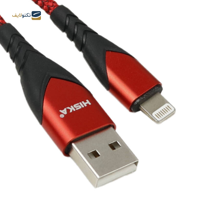 کابل تبدیل USB به لایتنینگ هیسکا مدل LX289 طول 1 متر - Hiska LX289 USB to Lightning cable