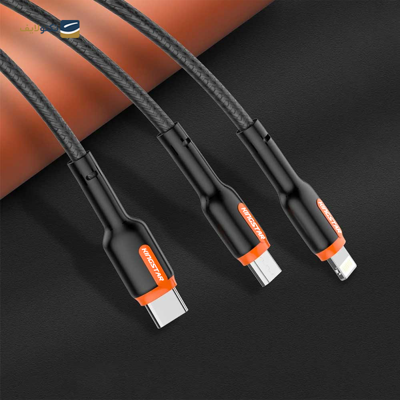 کابل میکرو یو اس بی کینگ استار مدل K32a طول 1 متر - Kingstar K32a Micro USB to USB Cable 1m