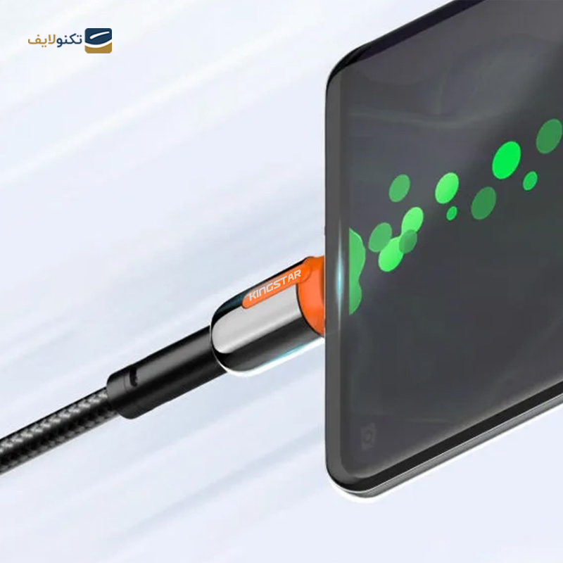کابل میکرو یو اس بی کینگ استار مدل K42A طول 1 متر - Kingstar K42A Micro USB to USB Cable 1m