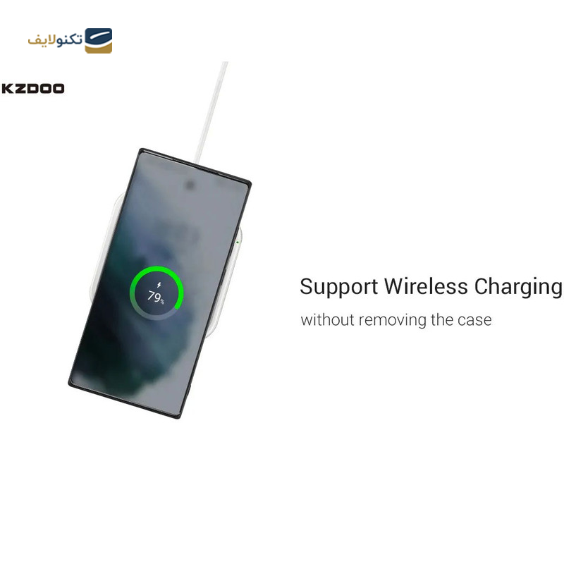 قاب گوشی سامسونگ Galaxy S23 ultra کی زد دوو مدل Q-series - kzdoo Q-series Cover Case For Samsung Galaxy S23 ultra