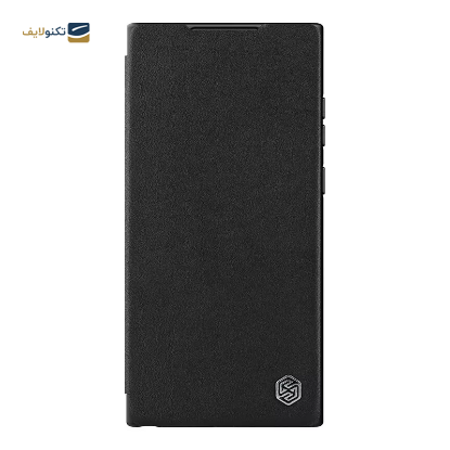 کیف کلاسوری گوشی سامسونگ Galaxy S23 Ultra نیلکین مدل Qin Pro Plain Leather Cloth - Nillkin Qin Pro Plain Leather Cloth Case For Samsung Galaxy S23 Ultra