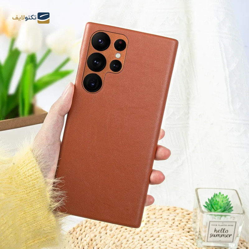 قاب گوشی سامسونگ Galaxy S23 ultra کی زد دوو مدل Noble Collection-Leather - kzdoo Noble Collection-Leather Cover For Samsung Galaxy S23 ultra