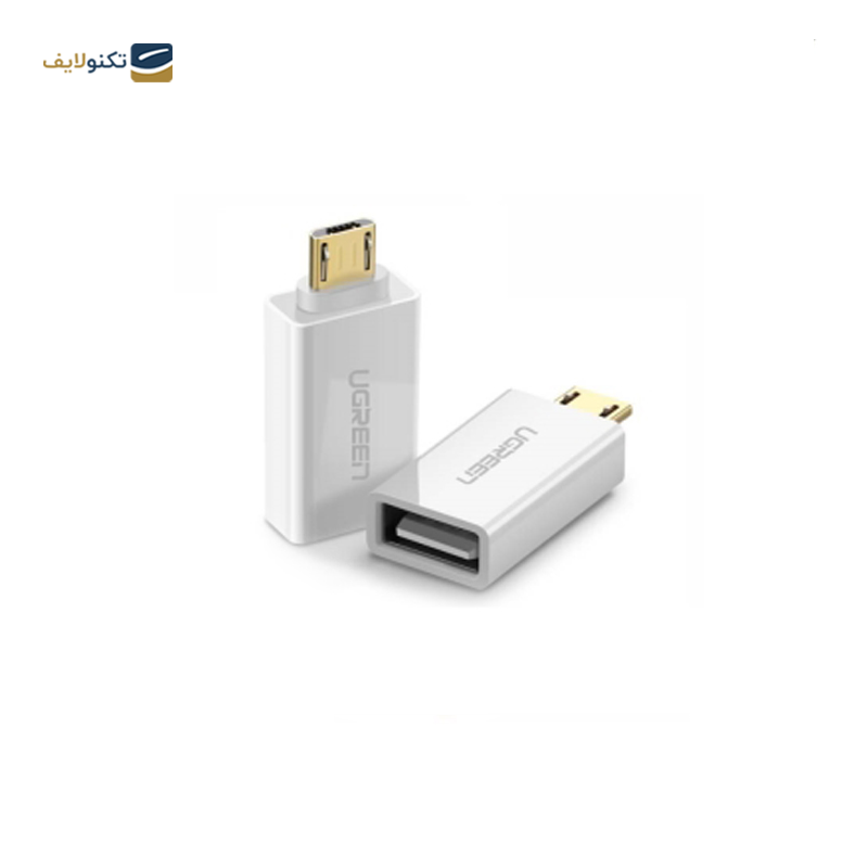 مبدل OTG یوگرین US195 مدل 30529 - UGREEN US195 30529 Micro USB Male To USB 2.0 A Female OTG Adapter