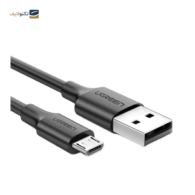 کابل میکرو USB به USB یوگرین US289 مدل 60138 طول 2 متر - UGREEN US289 60138 Micro USB Male To USB 2.0 A Male Cable 2M