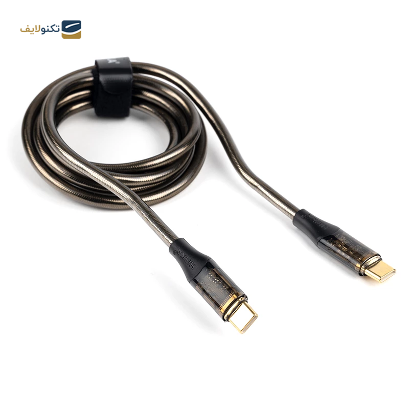  کابل Type-C به Type-C هیسکا LX-12CC طول 1 متر - Type-C to Type-C Hiska LX-12CC 1M