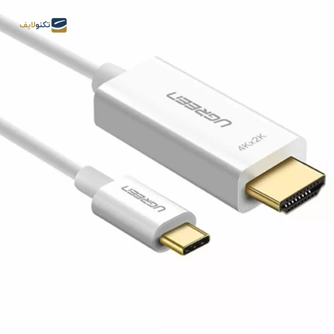 کابل تبدیل USB-C به HDMI یوگرین MM121 مدل 30841 طول 1.5 متر - UGREEN MM121 30841 USB-C to HDMI Cable 1.5m