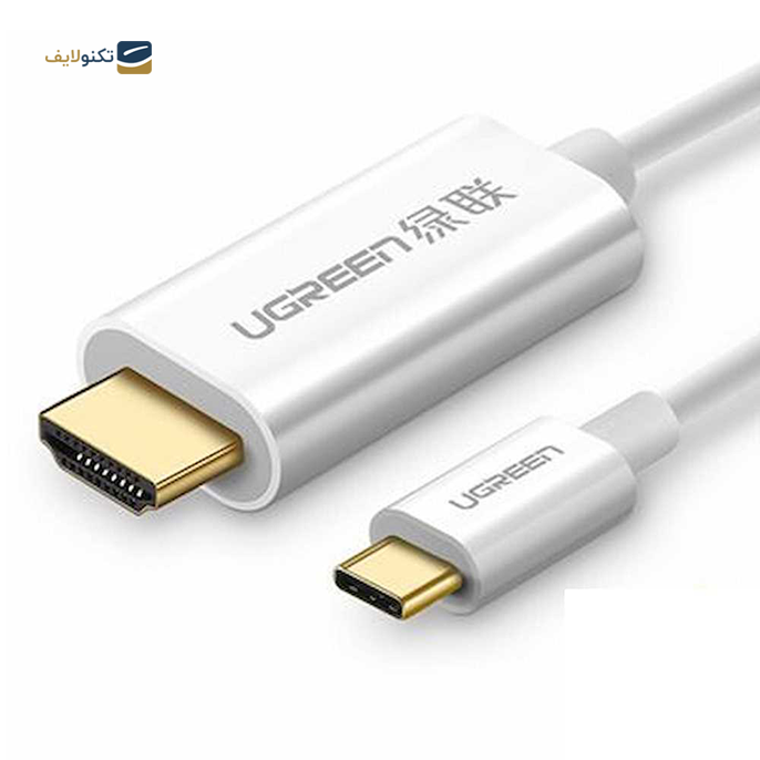 کابل تبدیل USB-C به HDMI یوگرین MM121 مدل 30841 طول 1.5 متر - UGREEN MM121 30841 USB-C to HDMI Cable 1.5m