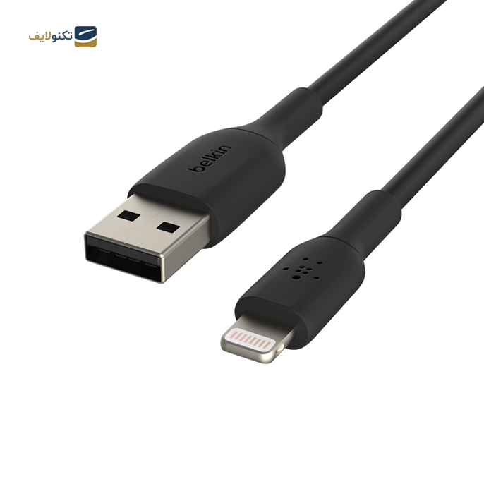  کابل تبدیل USB به لایتنینگ بلکین مدل BoostCharge CAA001bt1M طول 1 متر بسته دو عددی - Belkin BoostCharge CAA001bt1M Lightning to USB-A Cable Pack of Two