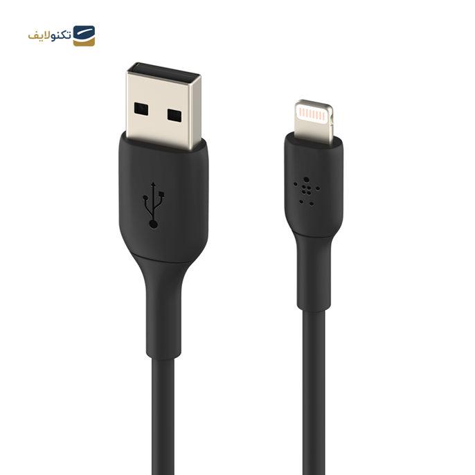  کابل تبدیل USB به لایتنینگ بلکین مدل BoostCharge CAA001bt1M طول 1 متر بسته دو عددی - Belkin BoostCharge CAA001bt1M Lightning to USB-A Cable Pack of Two