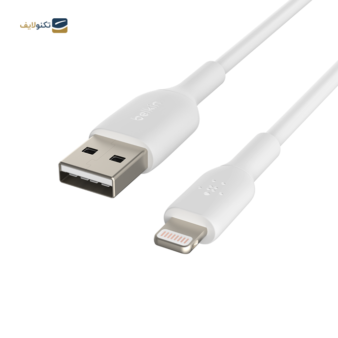 کابل تبدیل USB به لایتنینگ بلکین مدل BoostCharge CAA001bt3M طول 3 متر  - Belkin BoostCharge CAA001bt3M Lightning to USB-A Cable