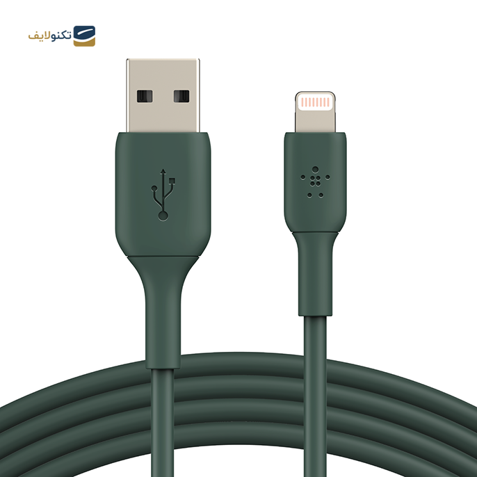 کابل تبدیل USB به لایتنینگ بلکین مدل BoostCharge CAA001bt3M طول 3 متر  - Belkin BoostCharge CAA001bt3M Lightning to USB-A Cable