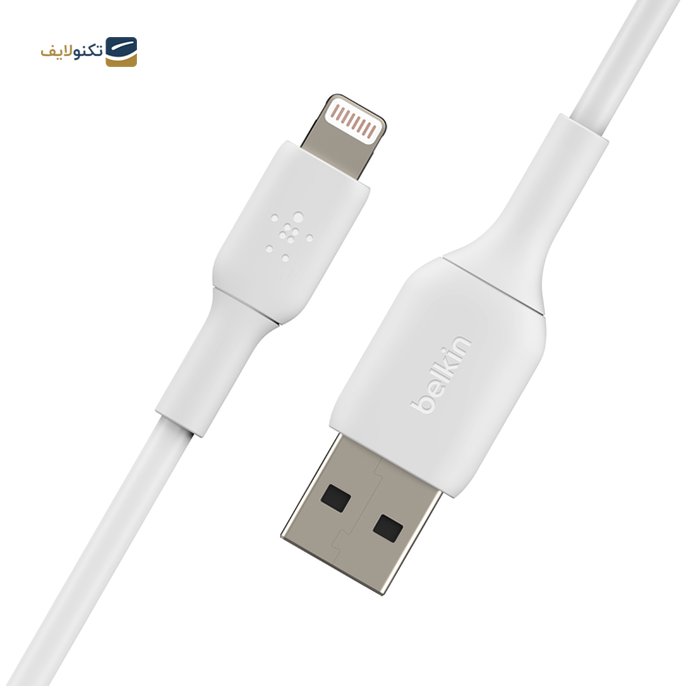 کابل تبدیل USB به لایتنینگ بلکین مدل BoostCharge CAA001bt3M طول 3 متر  - Belkin BoostCharge CAA001bt3M Lightning to USB-A Cable