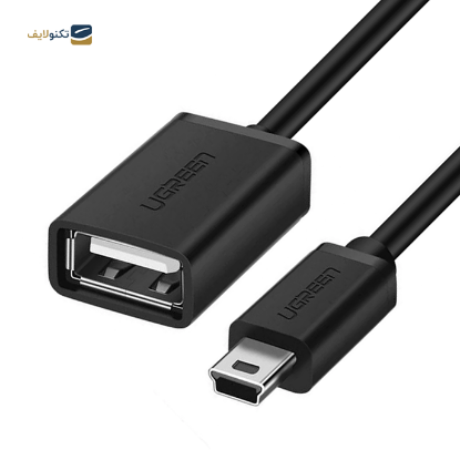 کابل تبدیل Mini USB به USB یوگرین مدل 10383 طول 0.1 متر  - UGREEN 10383 mini USB to USB 0.1m