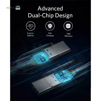 کابل دو سر تایپ سی انکر مدل PowerLine III A8856 طول 1.8 متر - Anker 1.8m PowerLine III A8856 USB-C to USB-C Cable