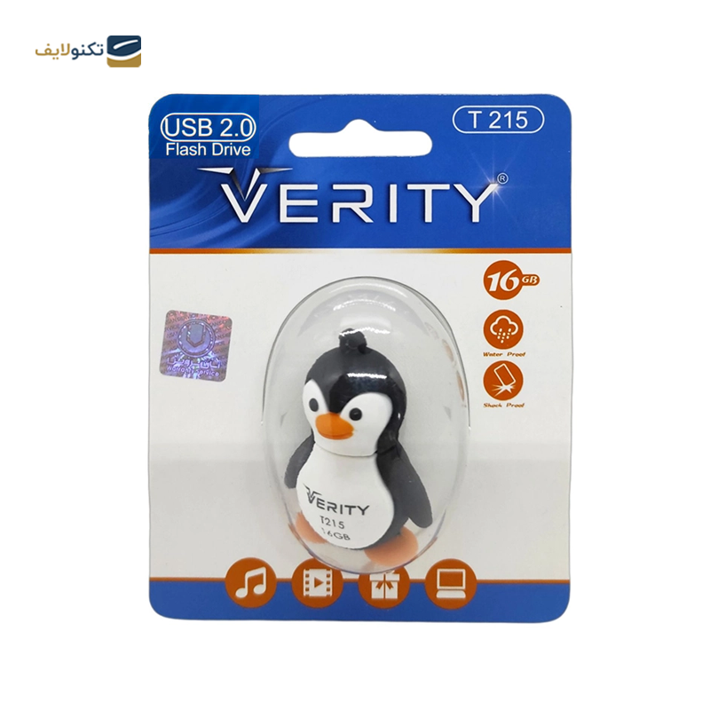 فلش مموری وریتی مدل T215 ظرفیت 16 گیگابایت - Verity T215 Flash Memory - 16GB