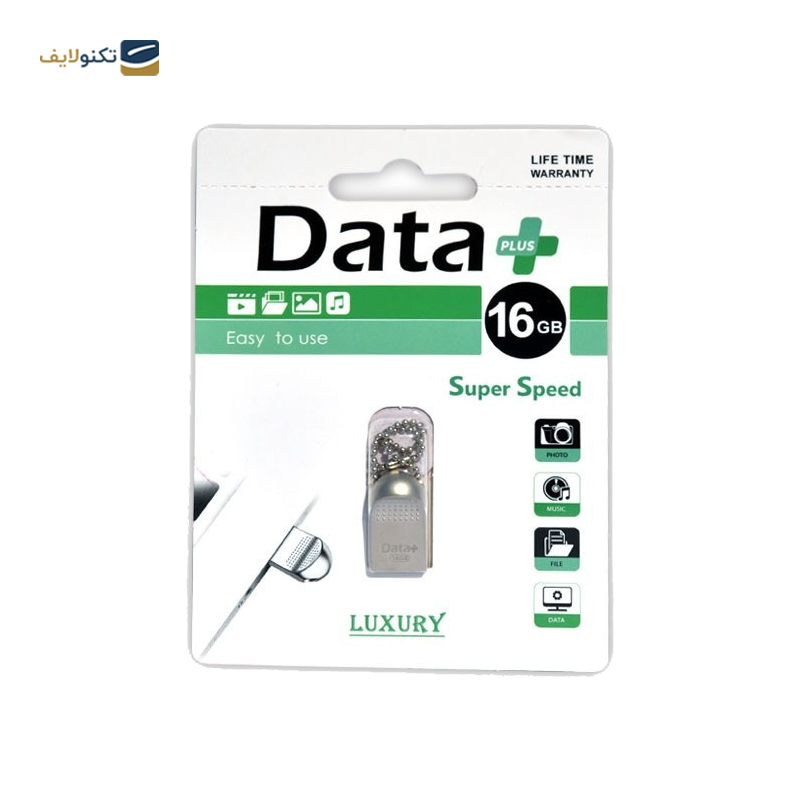 فلش مموری دیتا پلاس مدل Luxury ظرفیت 16 گیگابایت - Data Plus Luxury Flash Memory - 16GB