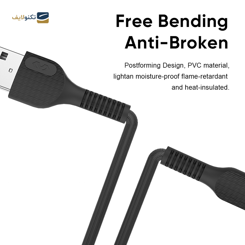 کابل تایپ سی میسل مدل VQ-D88 طول 1 متر  - Miccell VQ-D88 USB to USB-C cable 1m