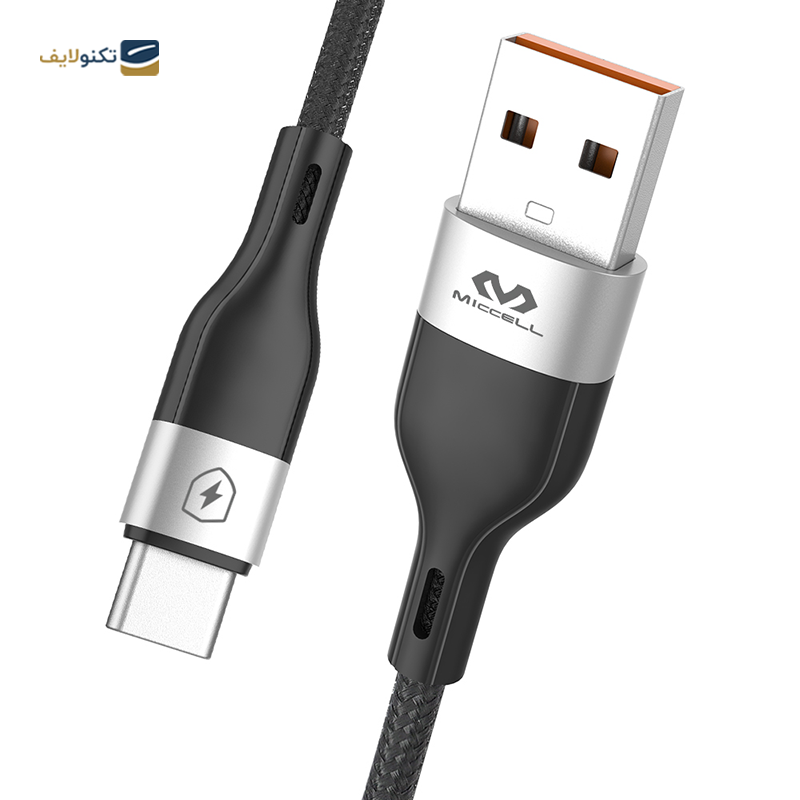 کابل تایپ سی میسل مدل VQ-D129 طول 1 متر - Miccell VQ-D129 USB to USB-C cable 1m