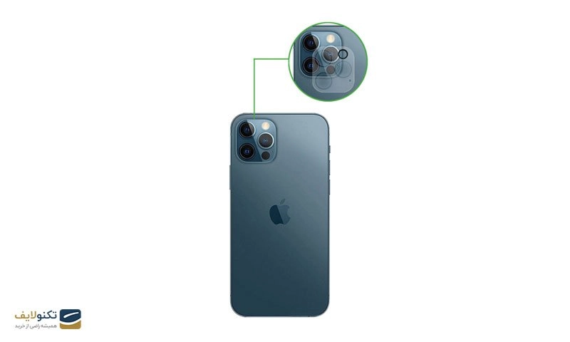 محافظ لنز دوربین مناسب برای گوشی اپل مدل iPhone 12 Pro - Camera Lens Protector For Apple iPhone 12 Pro