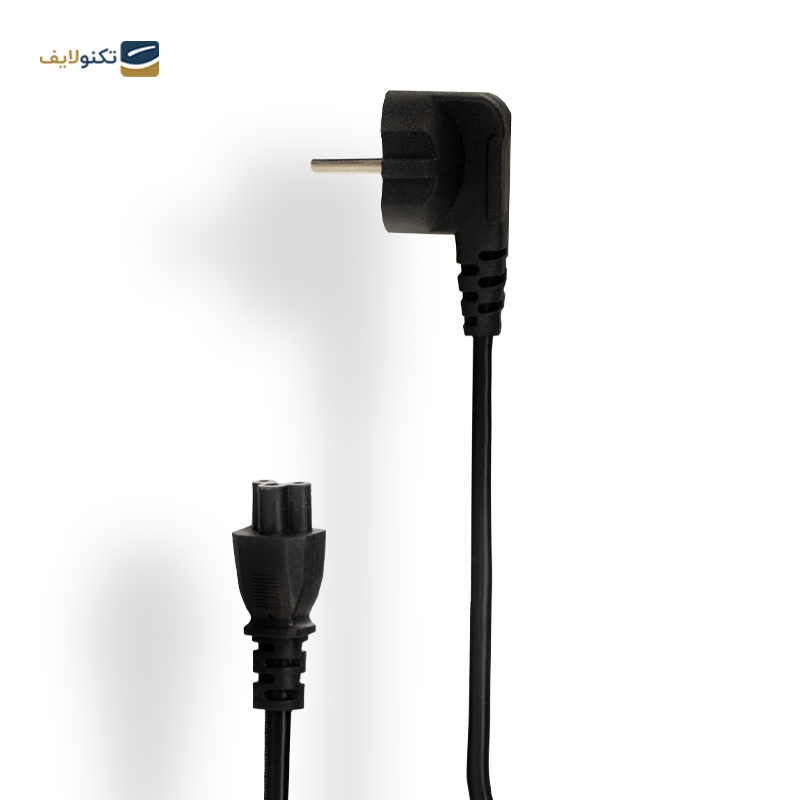 کابل برق 3 پین لپ تاپ 1.8 متر - Laptop 3 pins Power Cable 1.8m