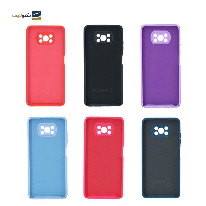  کاور سیلیکونی محافظ لنزدار مناسب برای گوشی موبایل شیائومی Poco X3 NFC/ Poco X3 Pro - Cover For Xiaomi Poco X3 NFC/ Poco X3 Pro
