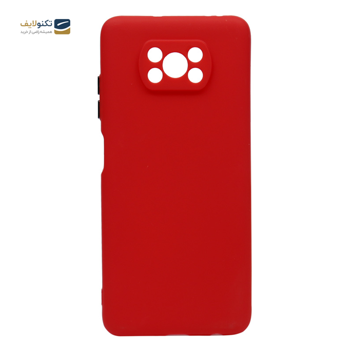  کاور سیلیکونی محافظ لنزدار مناسب برای گوشی موبایل شیائومی Poco X3 NFC/ Poco X3 Pro - Cover For Xiaomi Poco X3 NFC/ Poco X3 Pro