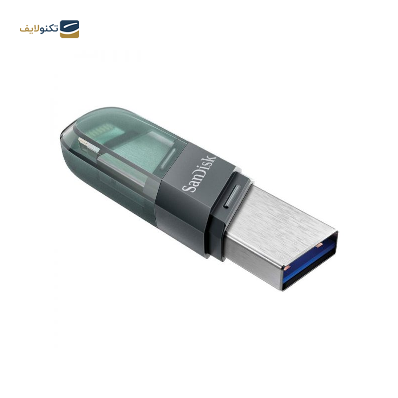 فلش مموری سن دیسک مدل iXPAND Flip ظرفیت 32 گیگابایت - SanDisk iXpand Flip USB3.1 & Lightning flash memory USB3.1 - 32GB