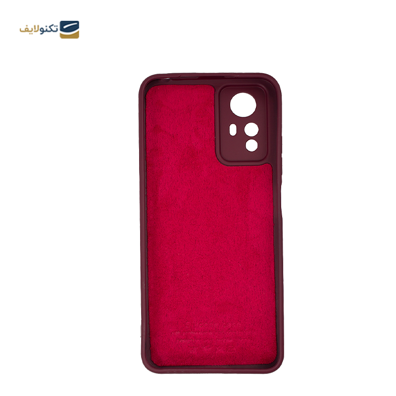 کاور گوشی شیائومی Redmi Note 12S مدل محافظ لنزدار سیلیکونی - Silicone lens protector Cover For Xiaomi Redmi Note 12S