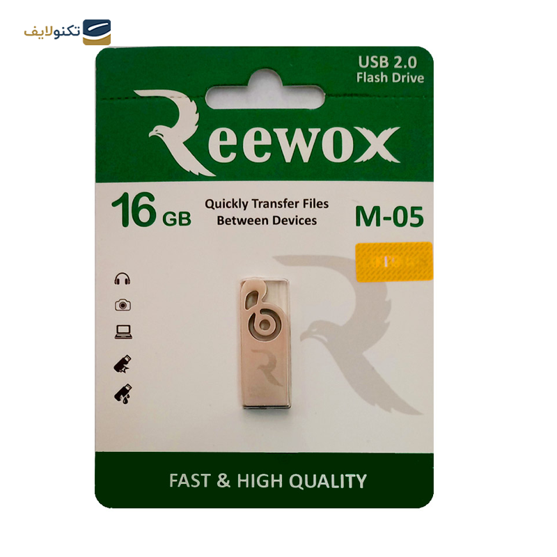 فلش مموری ریوکس مدل M-05 ظرفیت 16 گیگابایت - Reewox M-05 flash memory-16GB