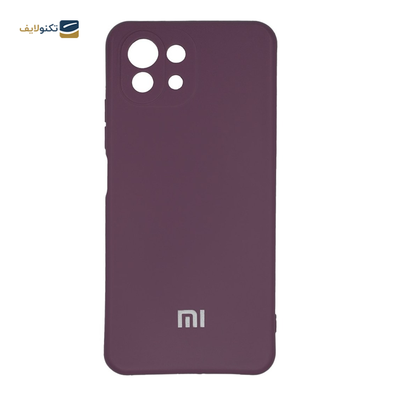 کاور گوشی شیائومی Xiaomi 11 Lite مدل محافظ لنزدار سیلیکونی - Silicone lens protector Cover For Xiaomi 11 Lite