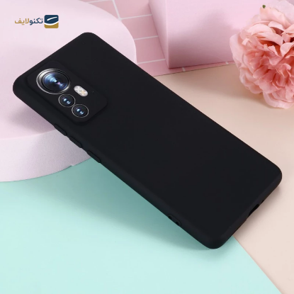 کاور گوشی شیائومی Xiaomi 12 Lite مدل محافظ لنزدار سیلیکونی - Silicone lens protector Cover For Xiaomi 12 Lite