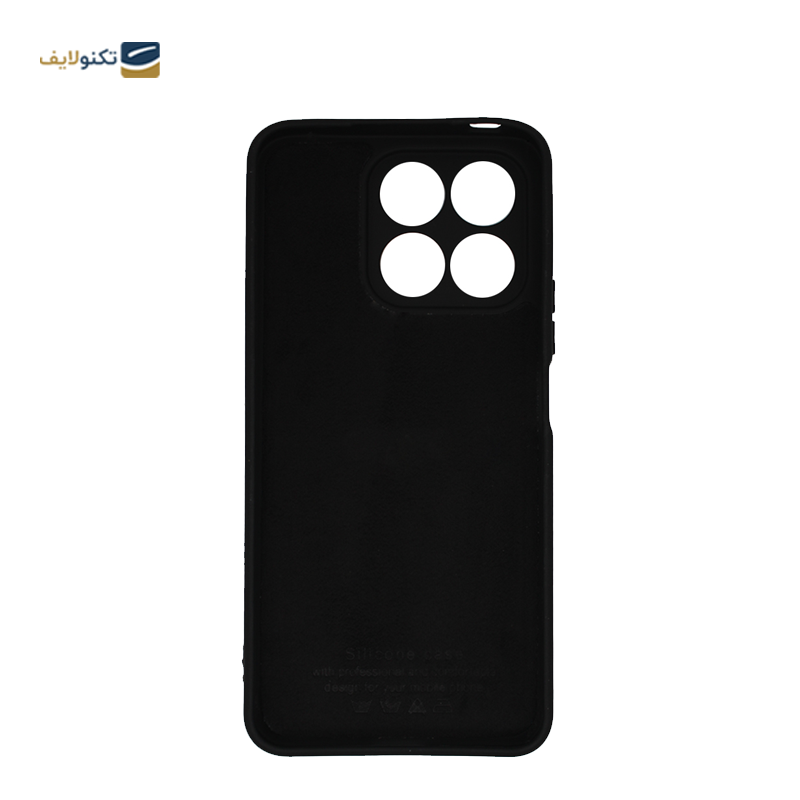 کاور گوشی آنر X8A مدل محافظ لنزدار سیلیکونی - Silicone lens protector Cover For Honor X8A