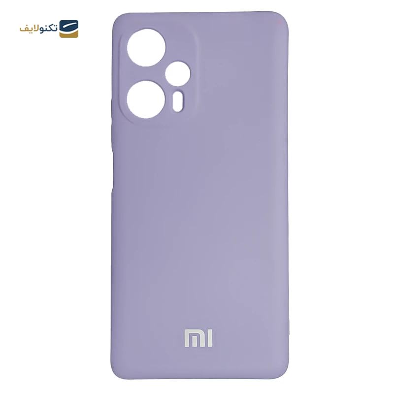 کاور گوشی پوکو Poco F5 مدل محافظ لنزدار سیلیکونی - Silicone lens protector Cover For Xiaomi Poco F5