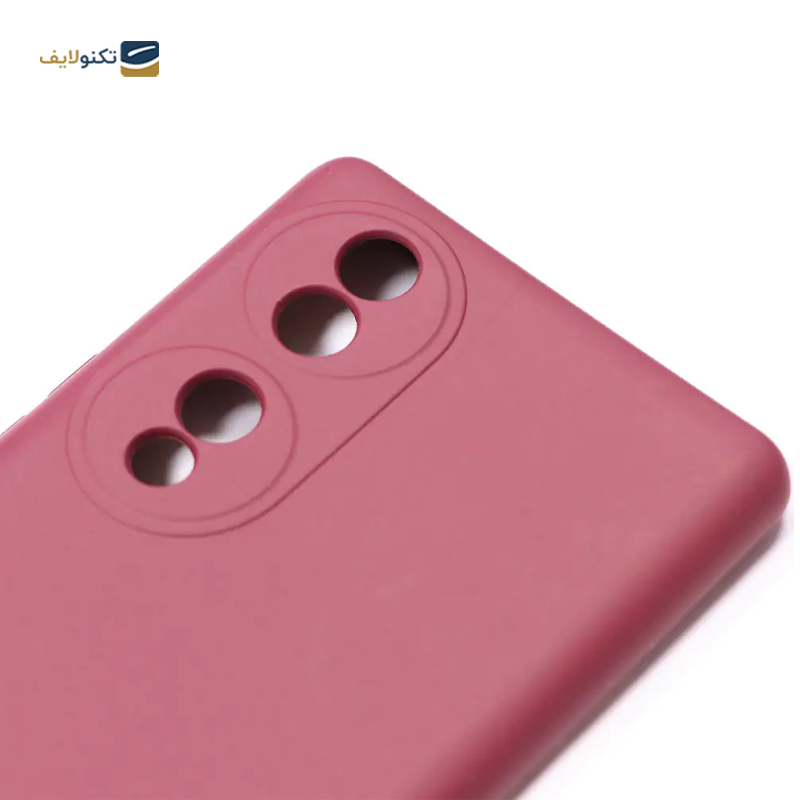 کاور گوشی آنر 70 مدل محافظ لنزدار سیلیکونی - Silicone lens protector Cover For Honor 70