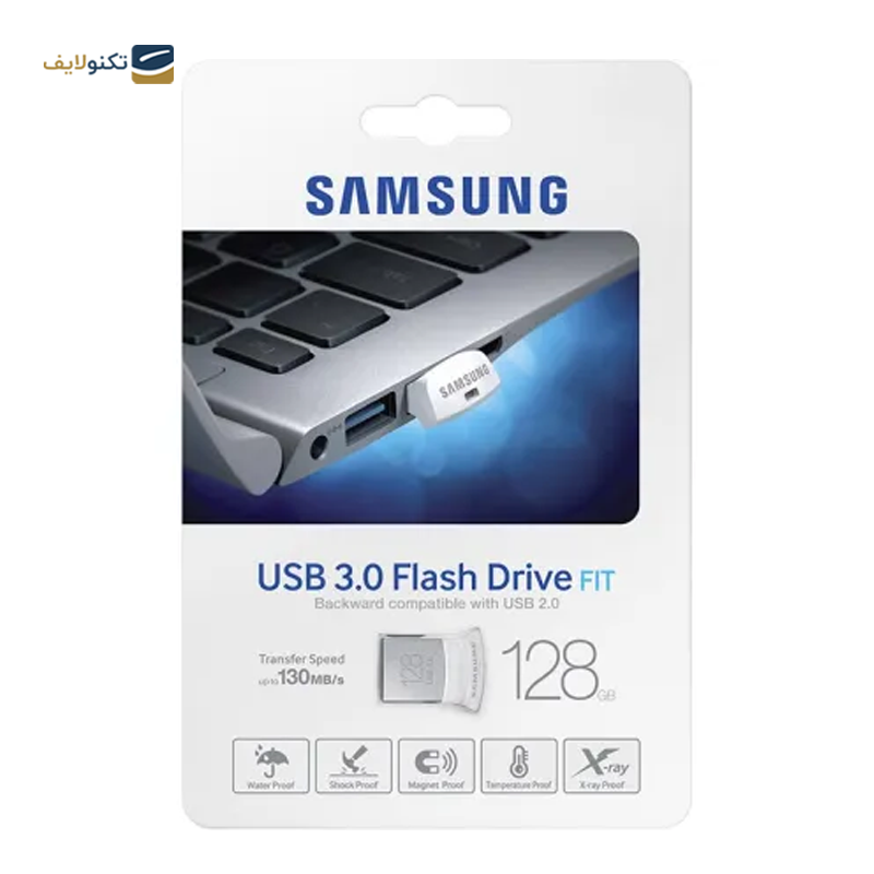 فلش مموری سامسونگ مدل Fit MUF-128BB ظرفیت 128 گیگابایت  - Samsung Fit MUF-128BB Flash Memory - 128GB