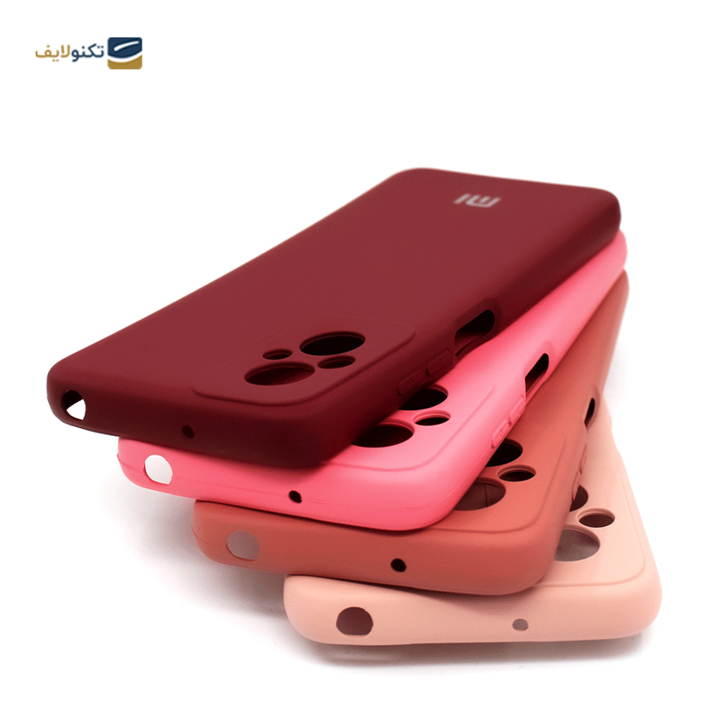 کاور گوشی پوکو M5 مدل محافظ لنزدار سیلیکونی - Silicone lens protector Cover For Poco M5  - Xiaomi Redmi 11 Prime 5G