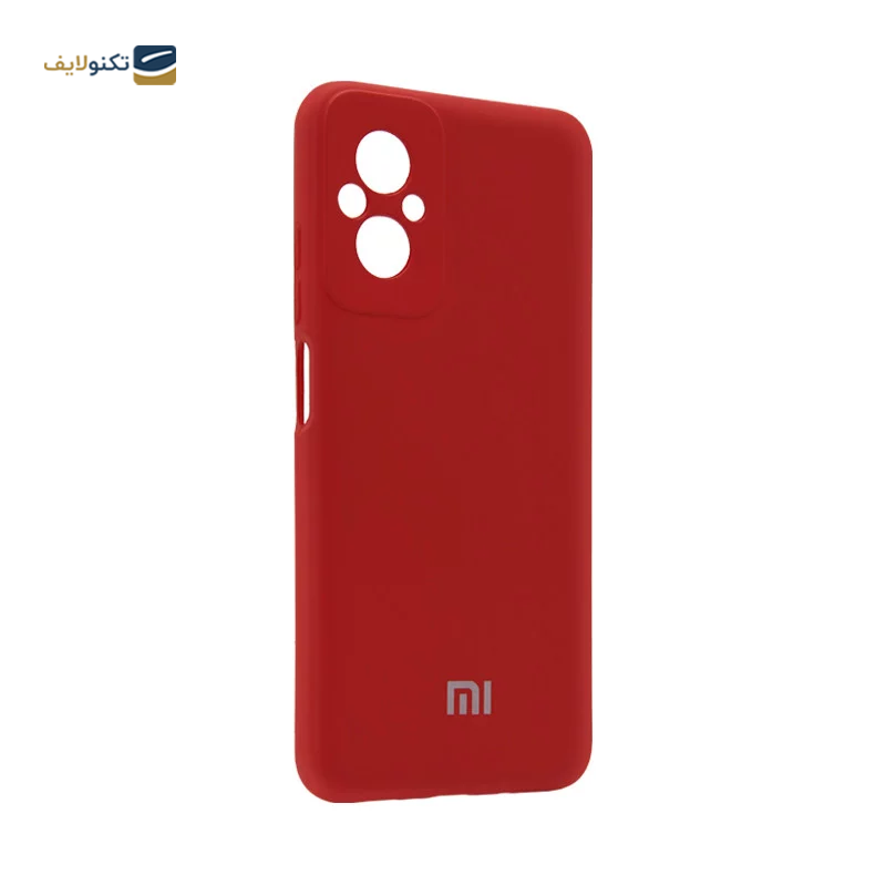 کاور گوشی پوکو M5 مدل محافظ لنزدار سیلیکونی - Silicone lens protector Cover For Poco M5  - Xiaomi Redmi 11 Prime 5G