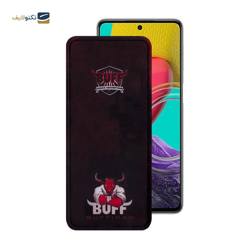 گلس گوشی سامسونگ Galaxy M53 5G - M52 - M51 بوف مدل Muscle-Bull-G - BUFF Muscle-Bull-G Screen Protector for Samsung Galaxy M53 5G - M52 - M51
